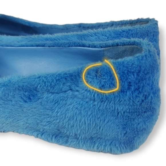 Jessica Simpson Brinkley Ballet Fuzzy Flat - Picture 7 of 11